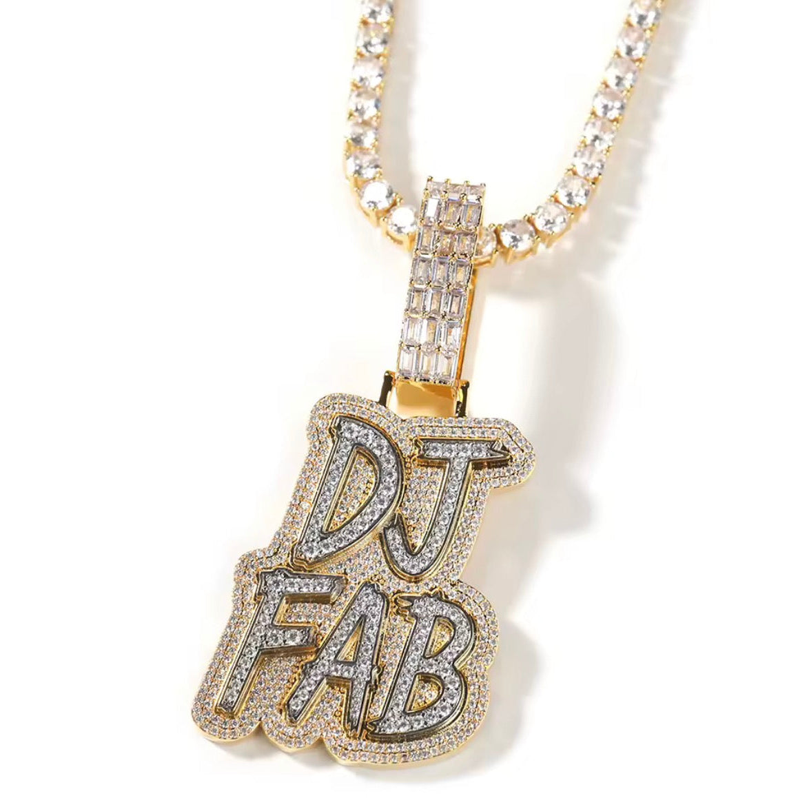 Double Layer Name Necklace