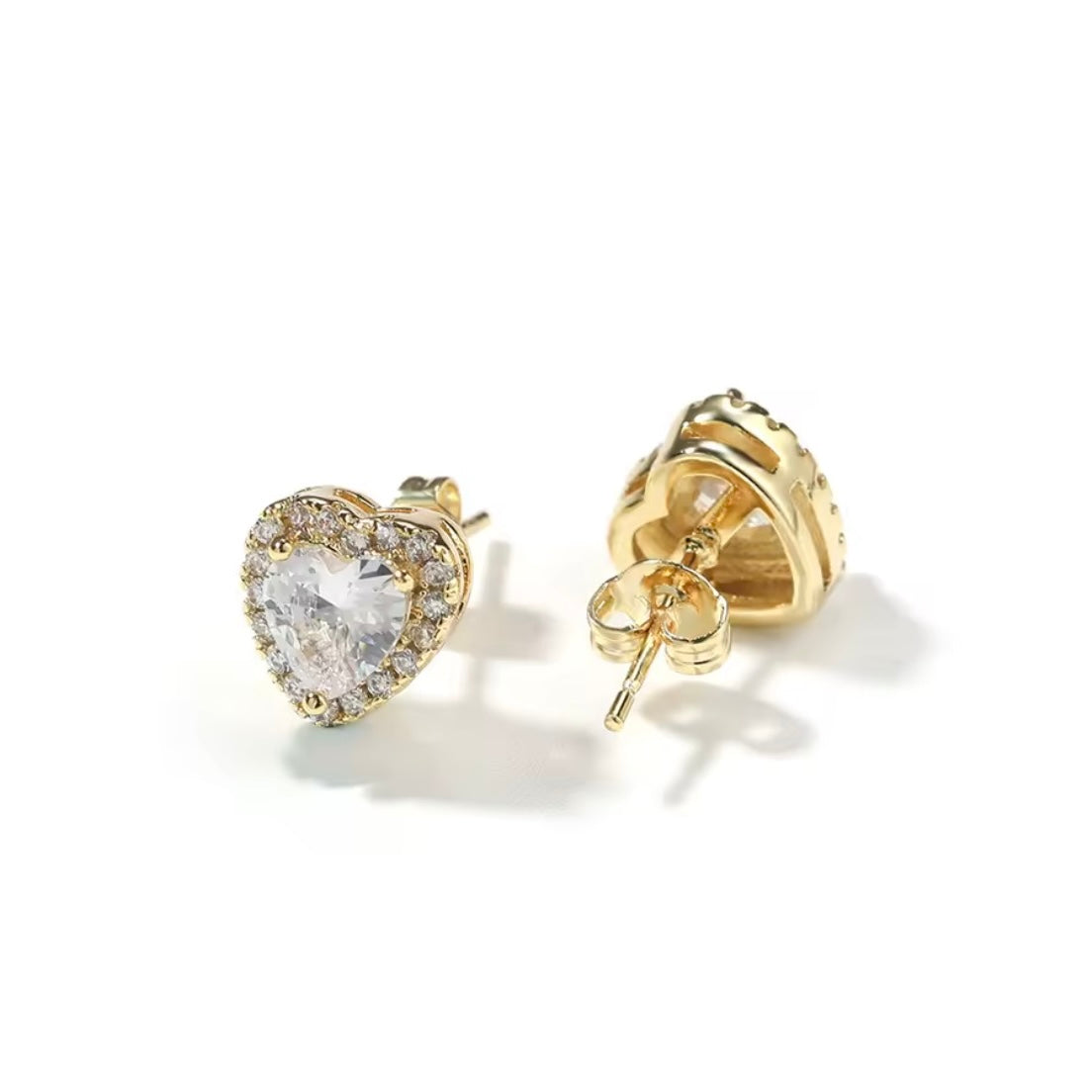 Pure Ice Stud Earrings