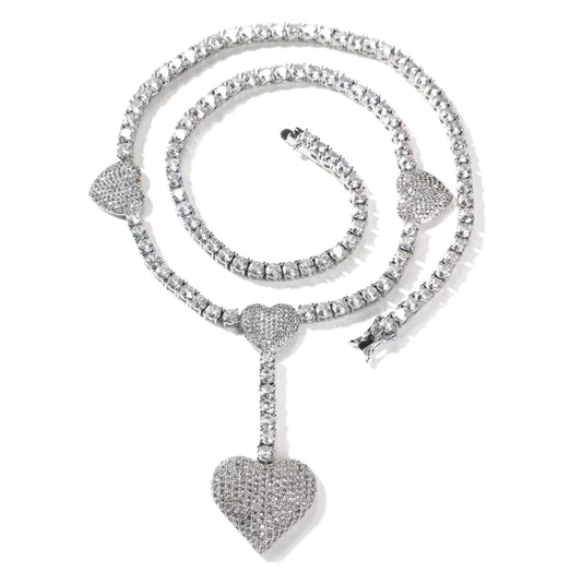 Heart Drop Necklace