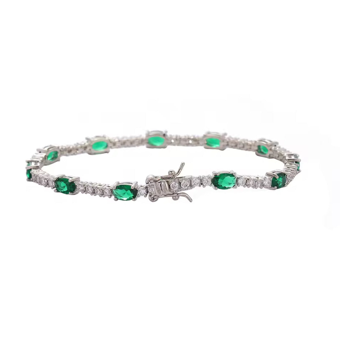 Gemstone Tennis Bracelet
