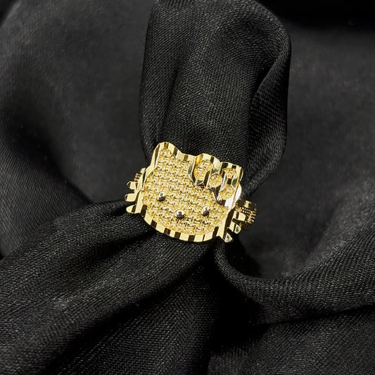 Kitty Diamond Cut Ring