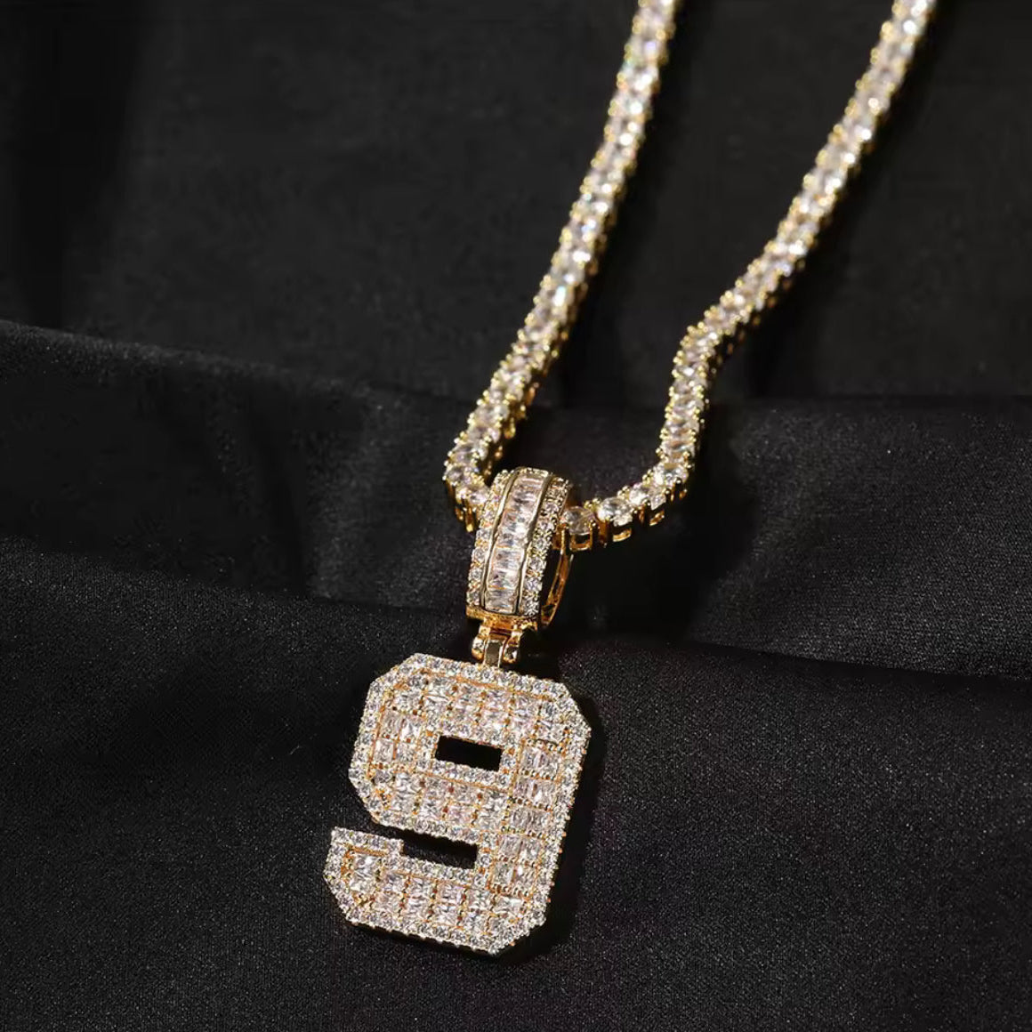 Custom Number Necklace