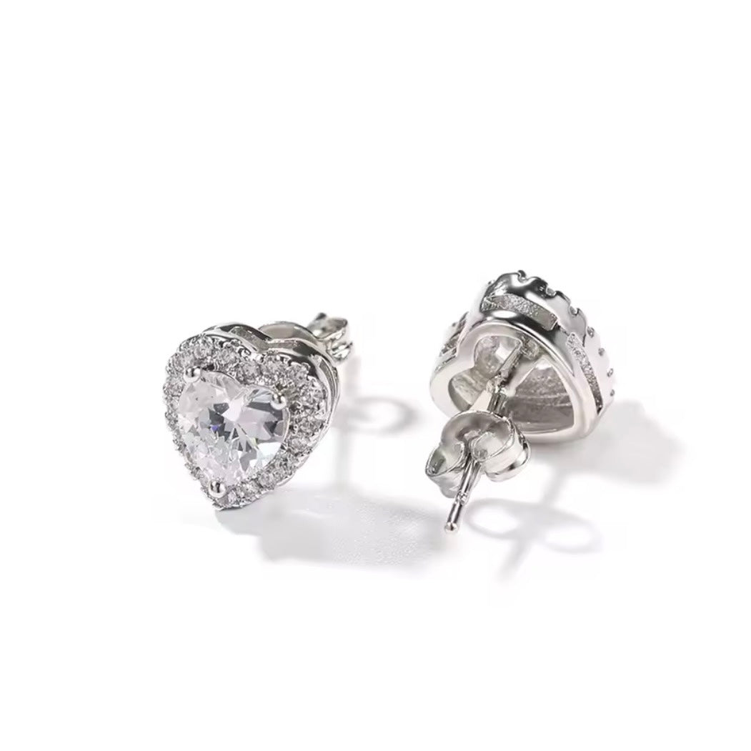 Pure Ice Stud Earrings