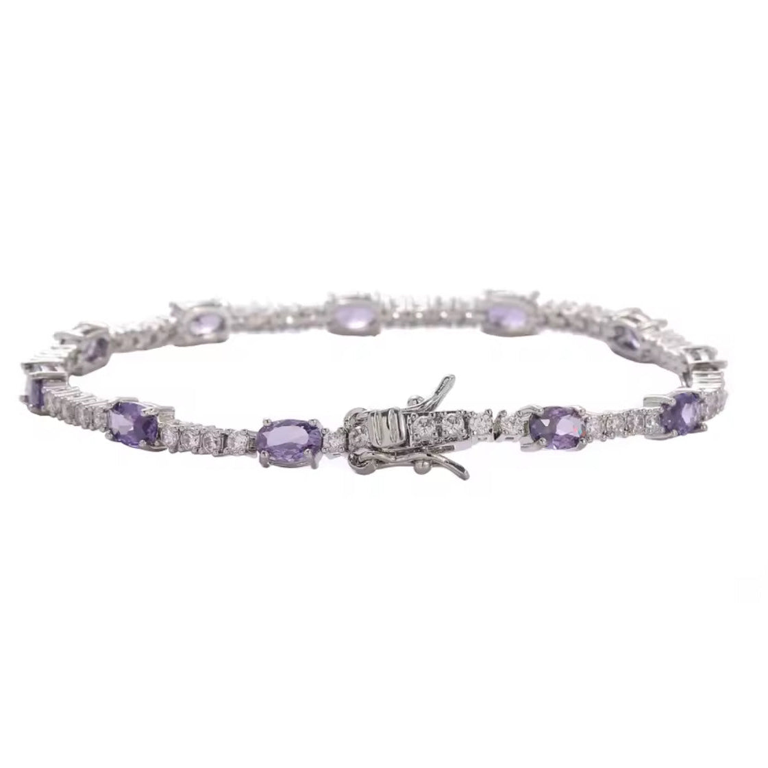 Gemstone Tennis Bracelet