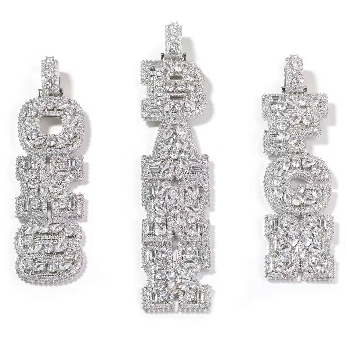 Multi-Gem Name Necklace