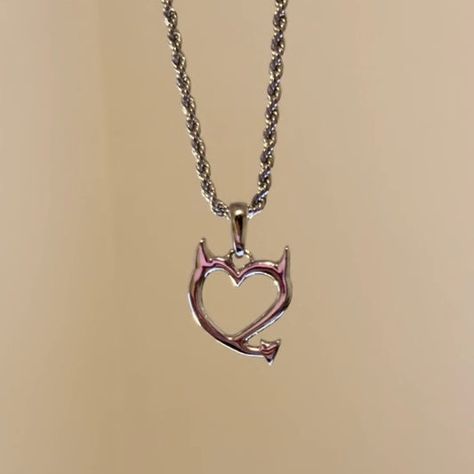 Solid BGC Heart Necklace