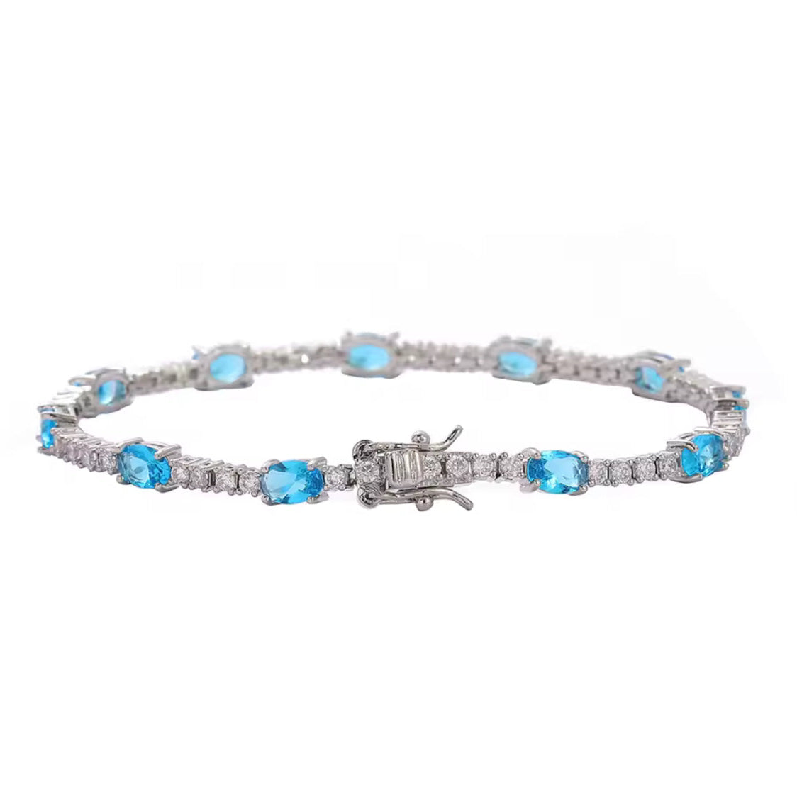 Gemstone Tennis Bracelet