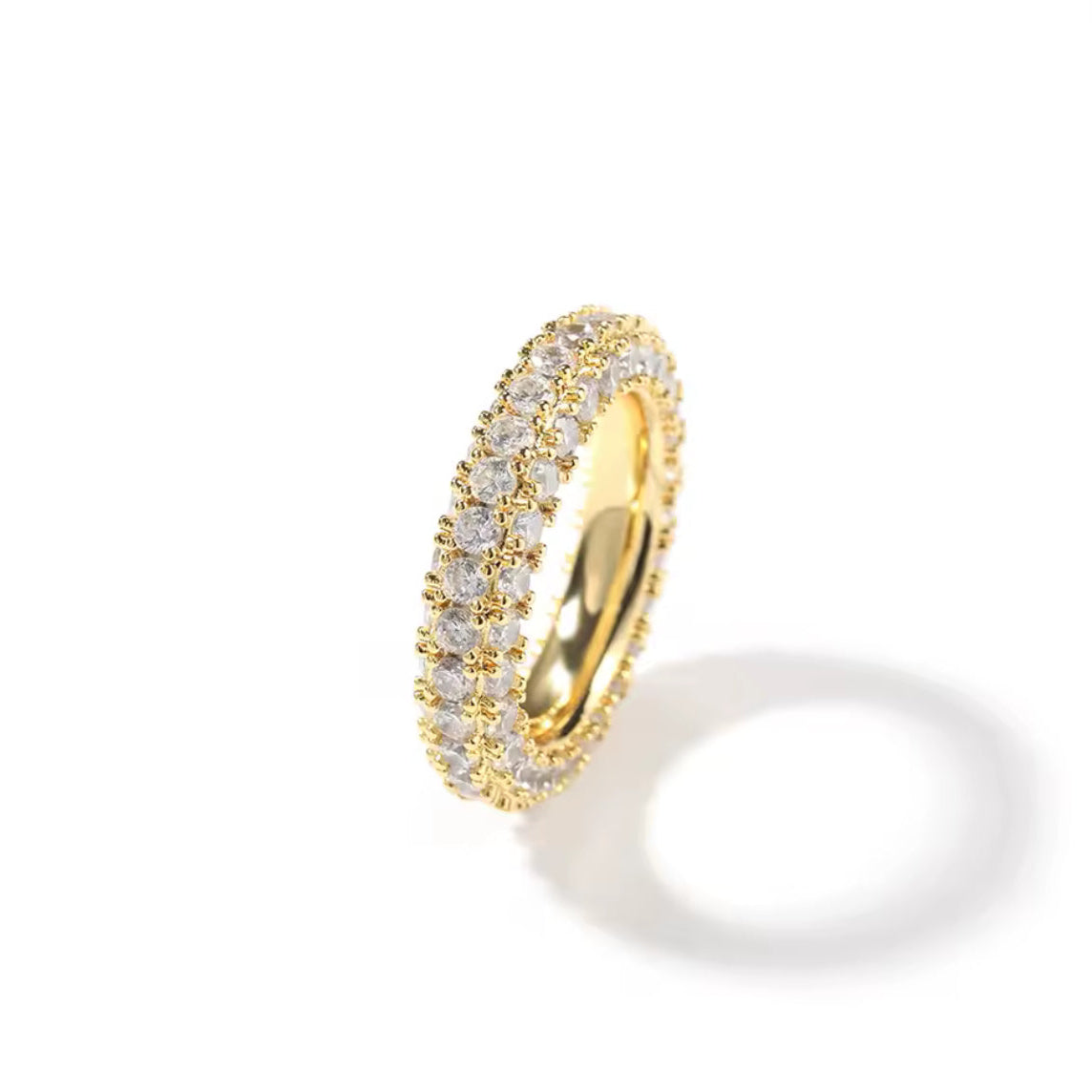 Iced Eternity Ring