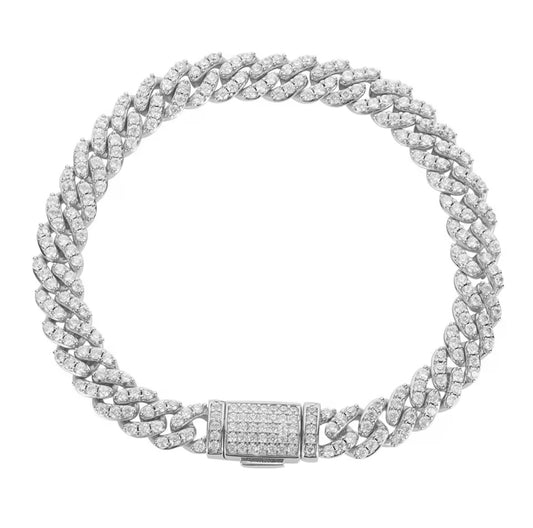 Pavé Cuban Bracelet