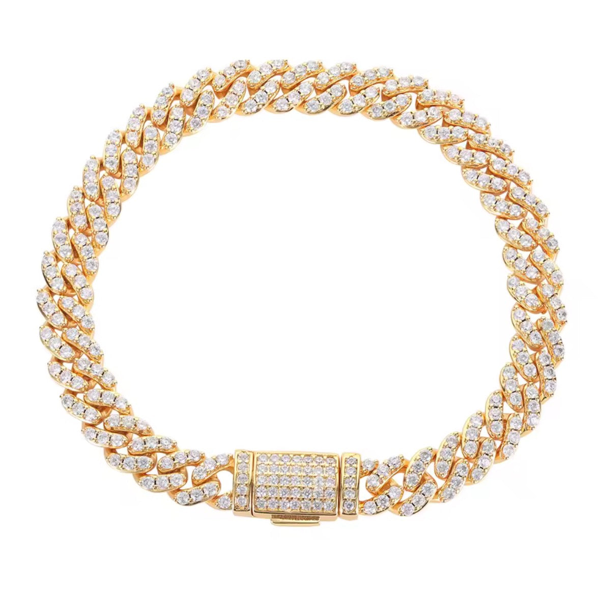 Pavé Cuban Bracelet