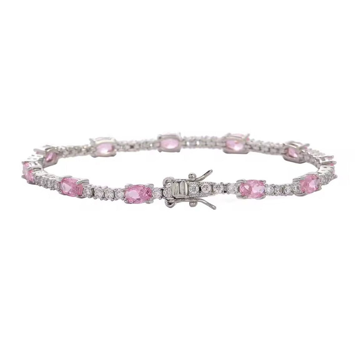 Gemstone Tennis Bracelet