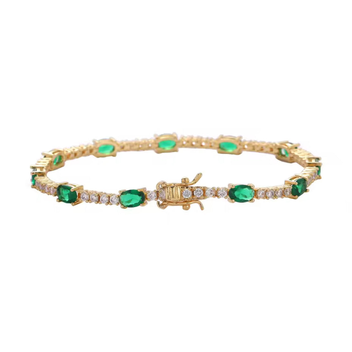 Gemstone Tennis Bracelet