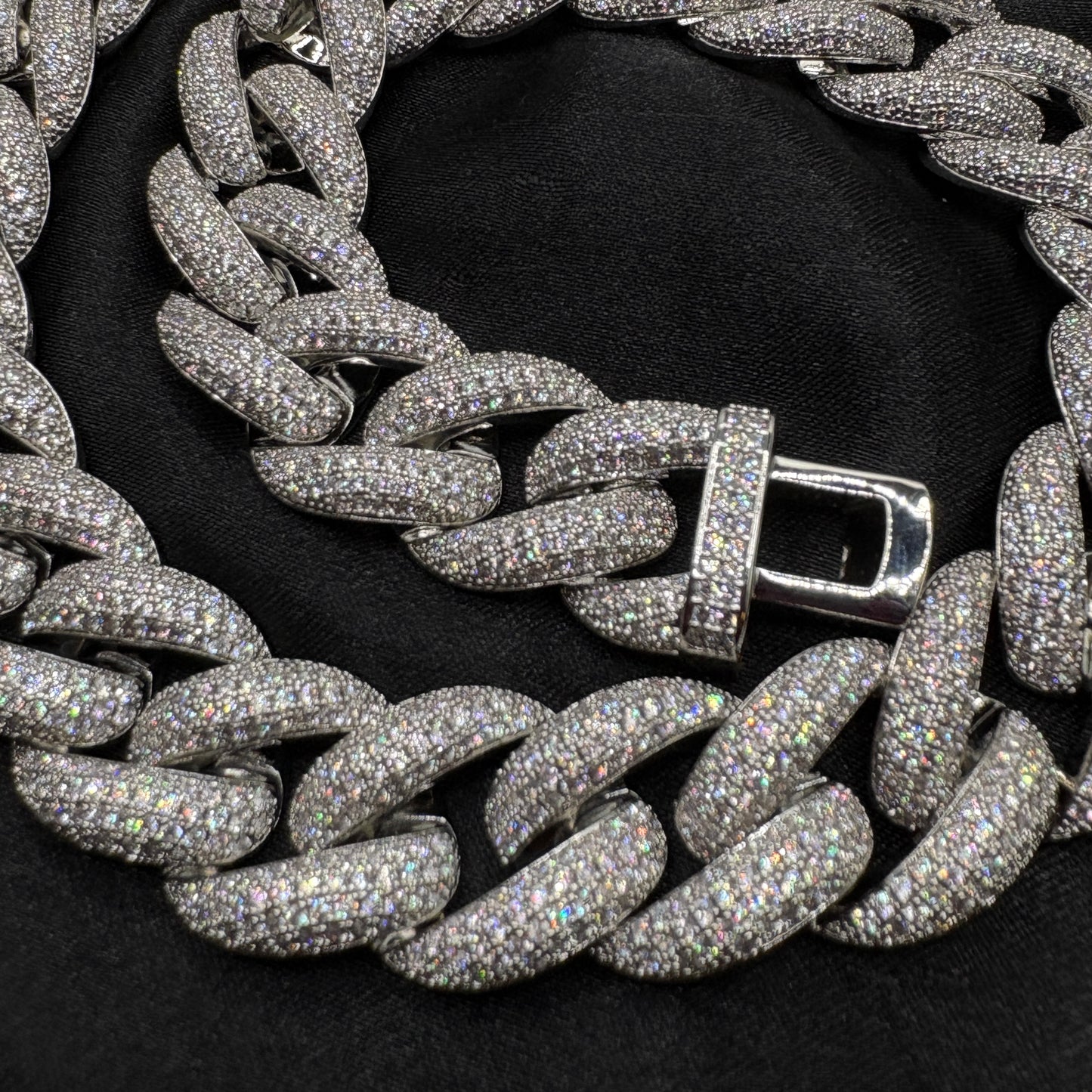 Pave Cuban Necklace