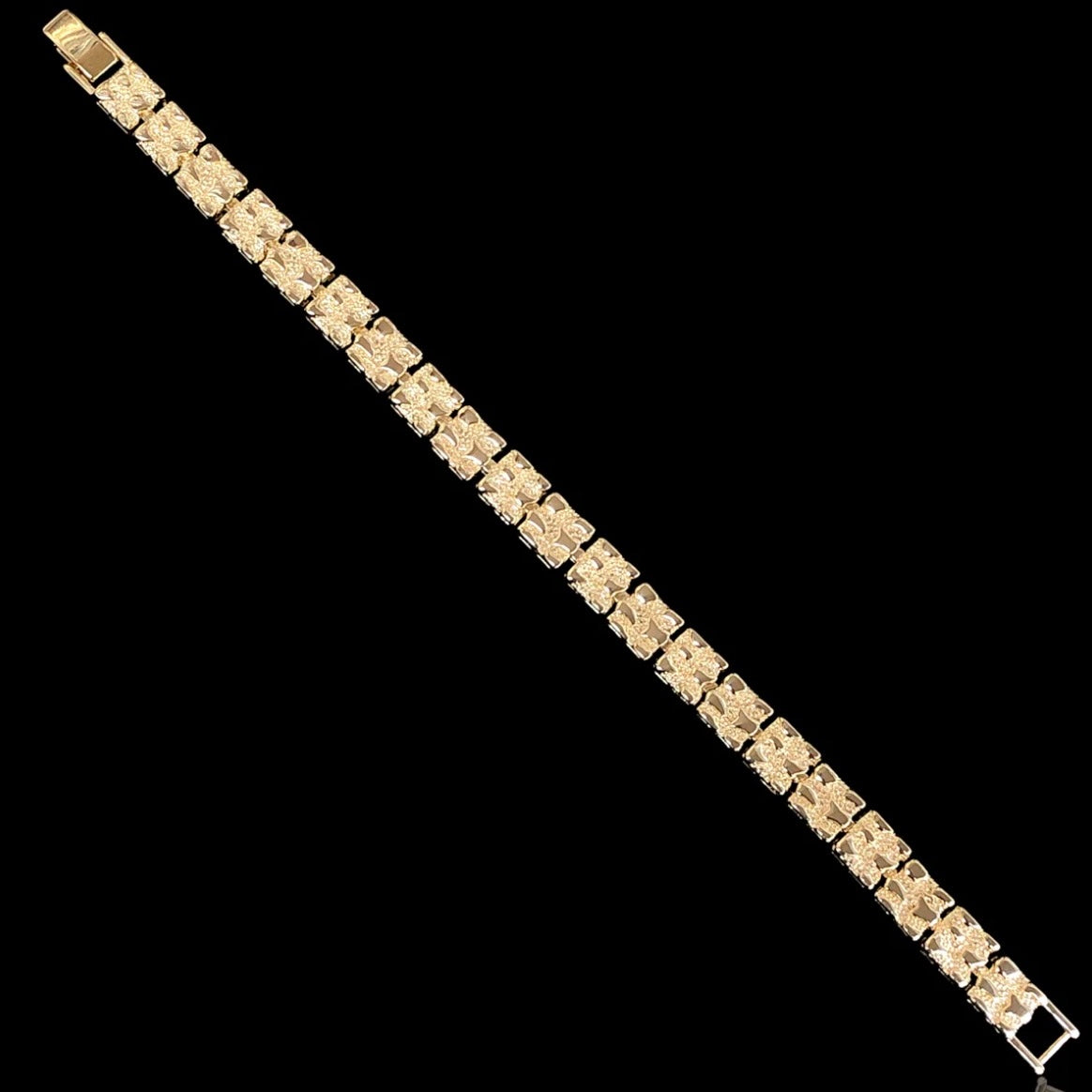 Gold Nugget Bracelet