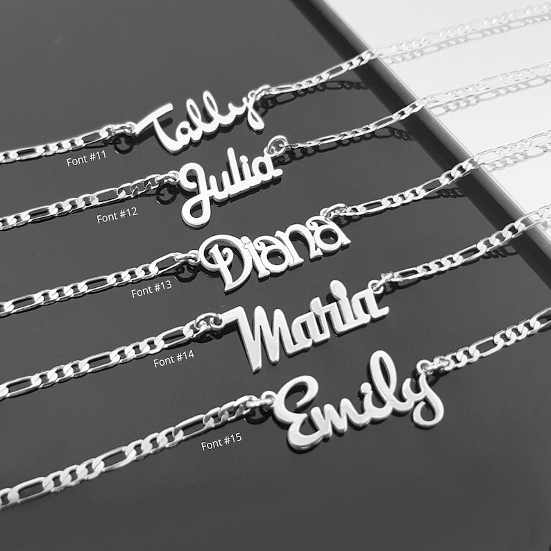 Figaro Name Necklace