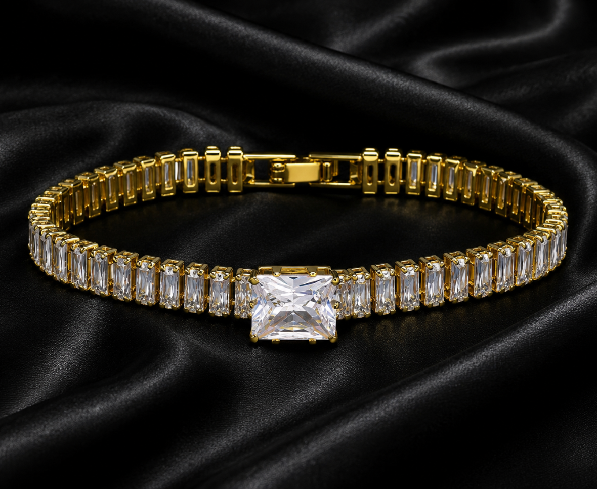 Baguette Tennis Bracelet