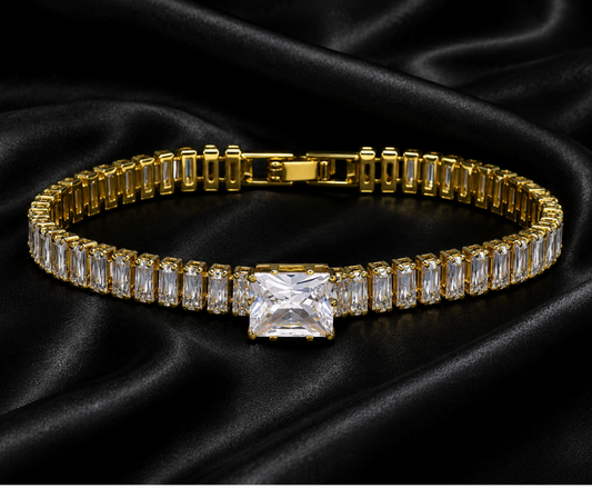 Baguette Tennis Bracelet