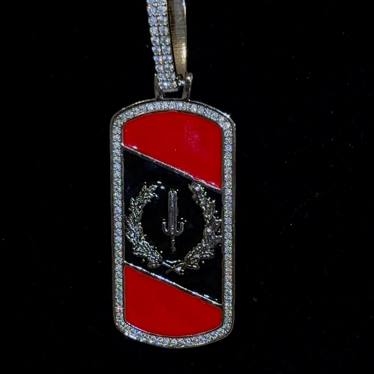 Dogtag BAH Flag Necklace