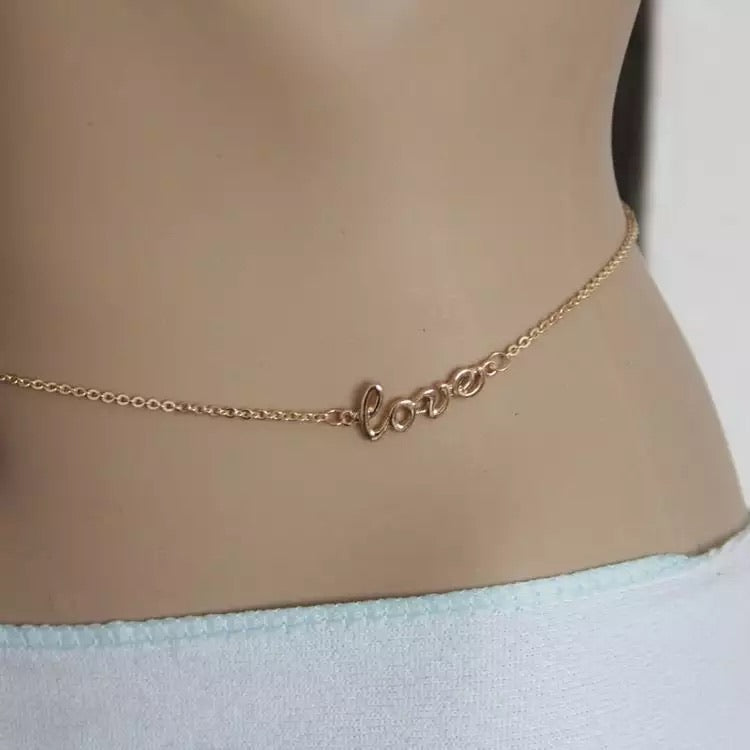 Custom Waist Name Chain